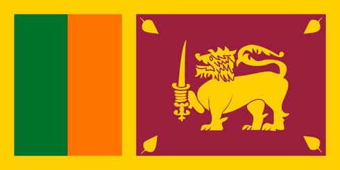 Flagge von Sri Lanka