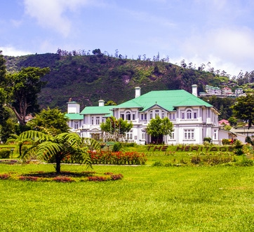 Altes englisches Kolonialhaus bei Nuwara Eliya, welche heute als Hotel genutzt wird
